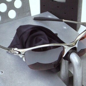 Half X Polished Chrome/VR28 Black Iridium