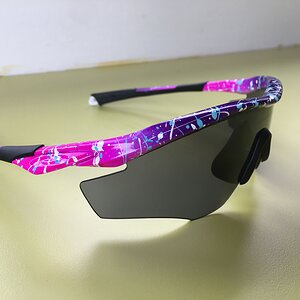 Pink/Purple Splatter M2 Frame