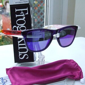 Surf Collection Frogskin Polished Purple - Red / +Red Irdium
