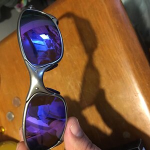 New violet iridium lenses