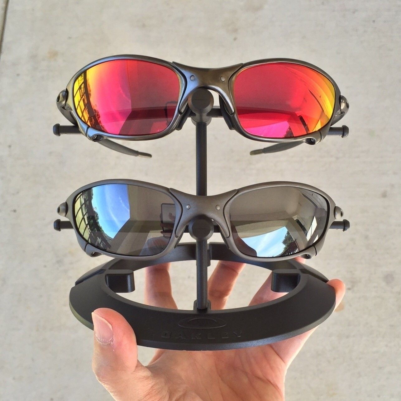 Carbon Deep Ruby amd Xmetal Black Juliets