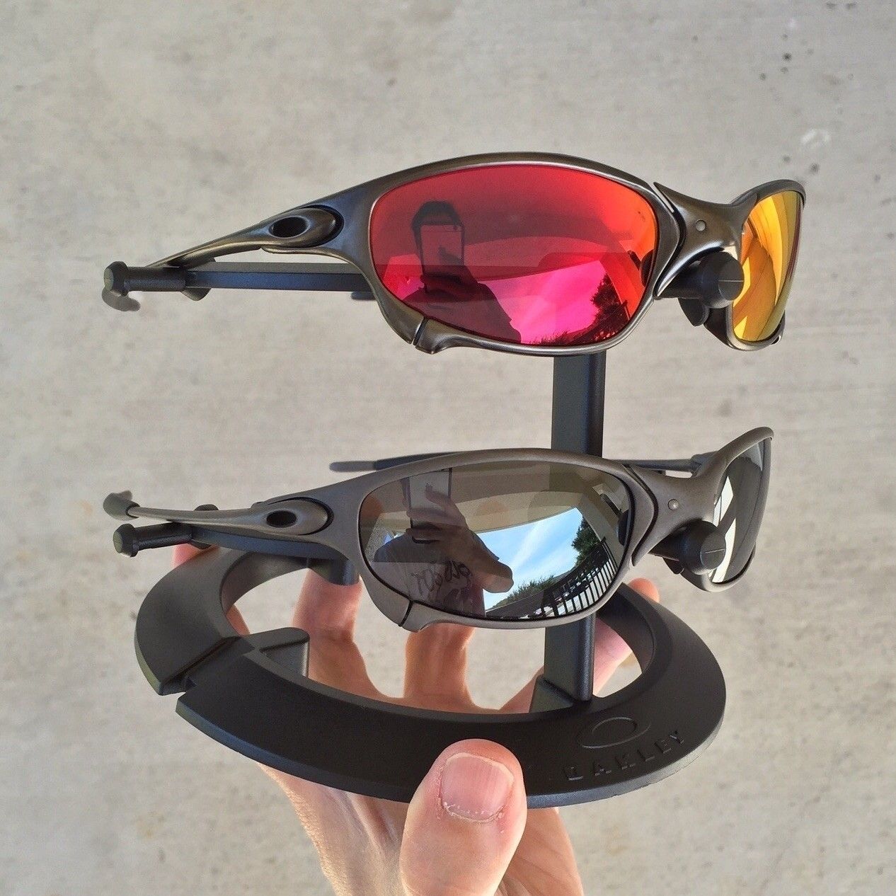 Carbon Deep Ruby amd Xmetal Black Juliets