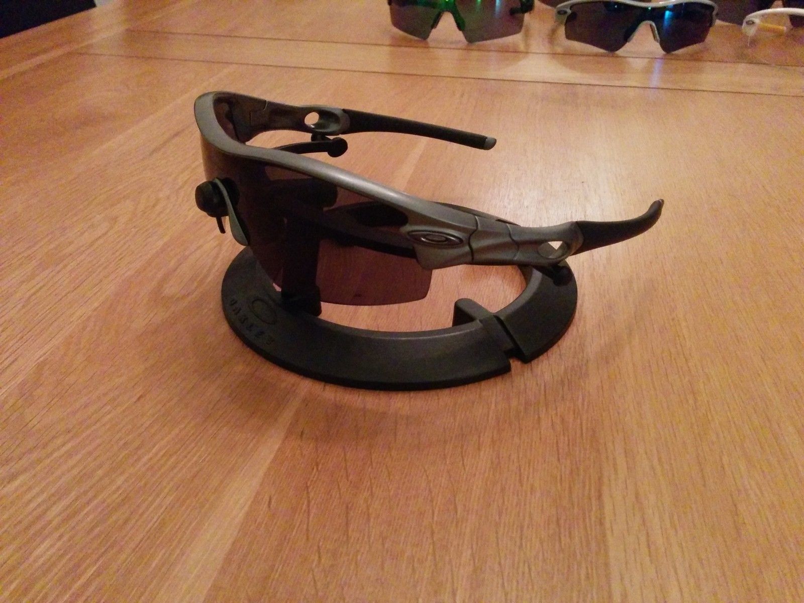 Dark Metallic gray with Black Iridium