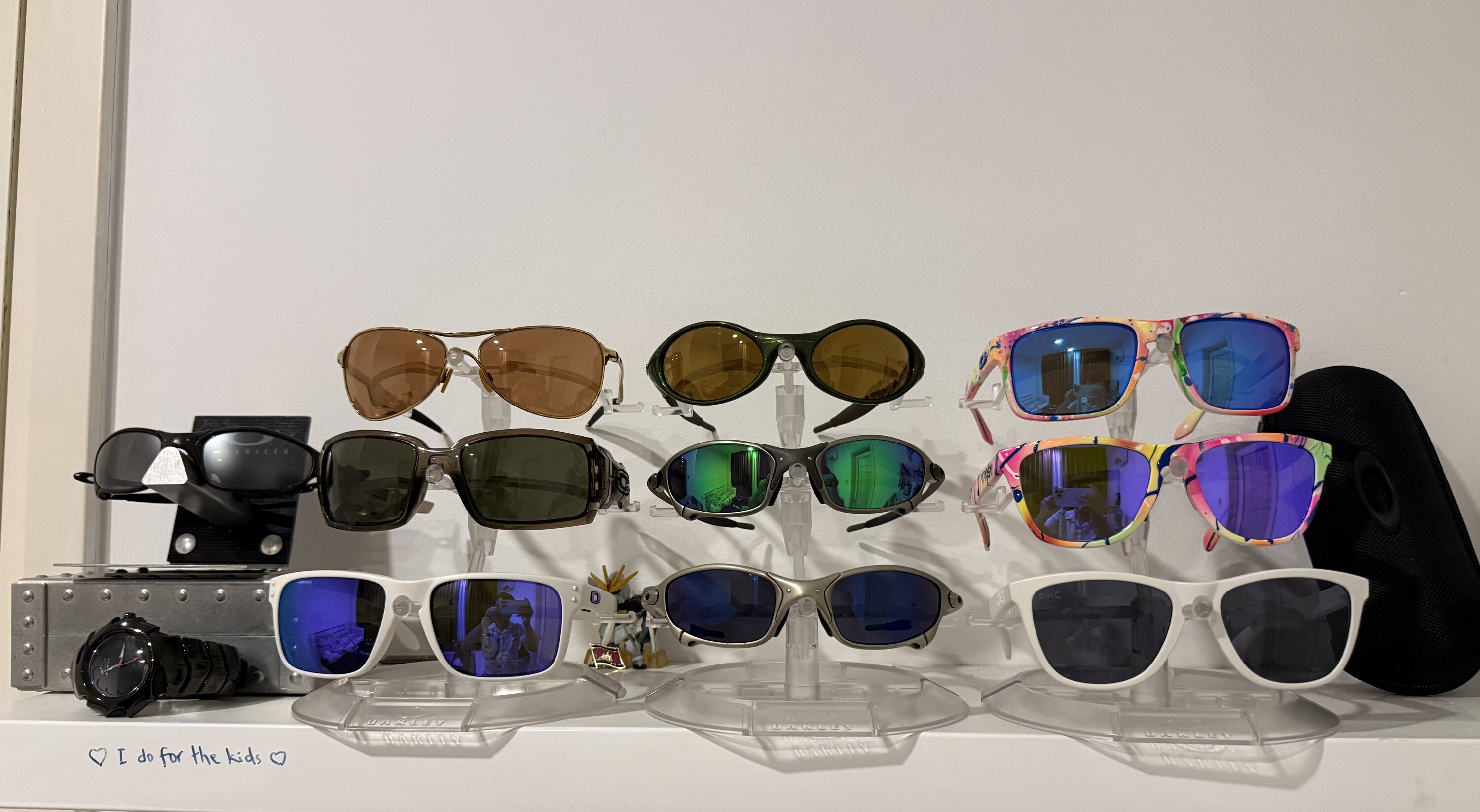 Favorites pairs on display