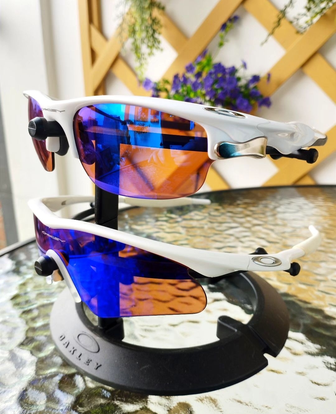 Great combination 💜🤍