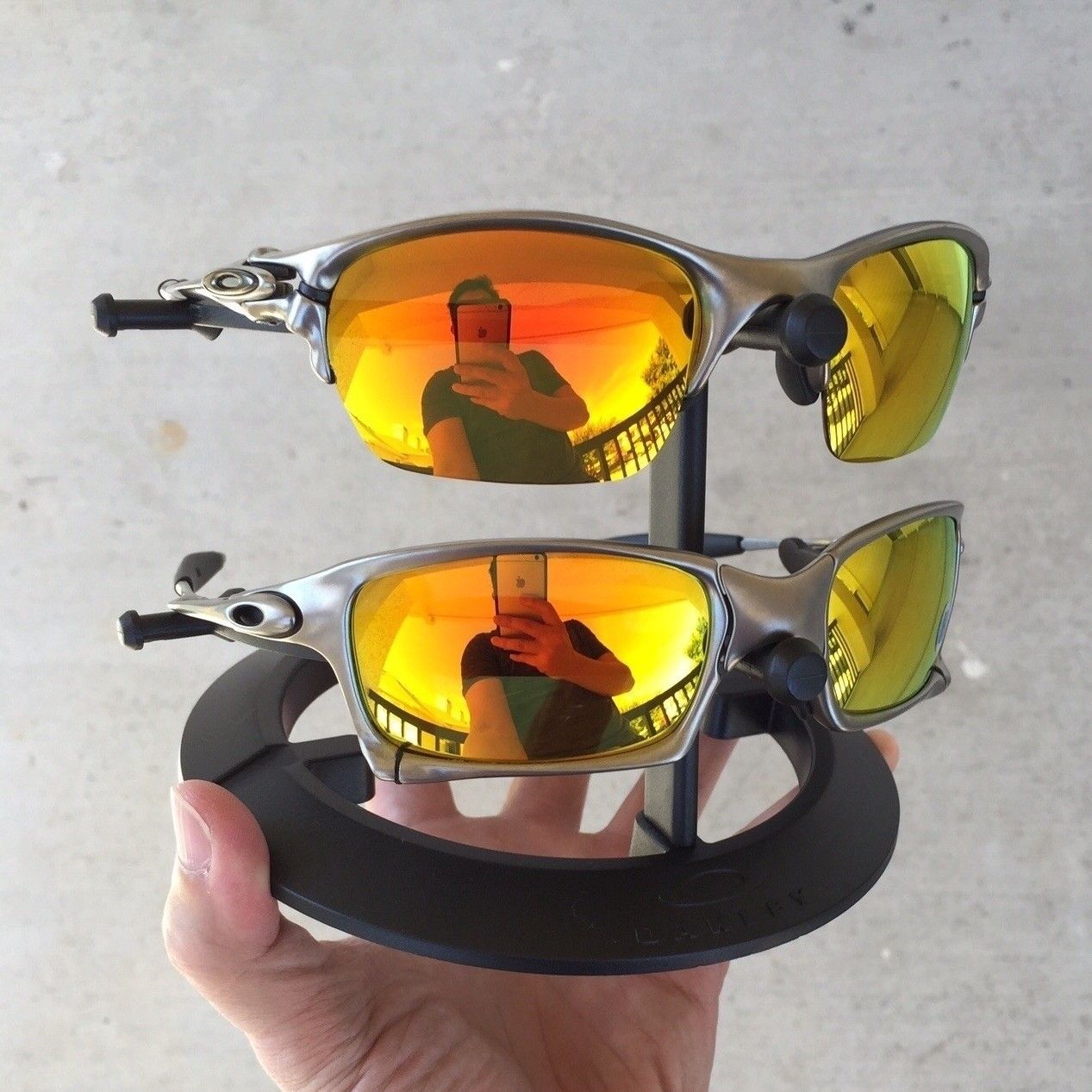 Half-X and X-Squared Plasma Fire - Side View