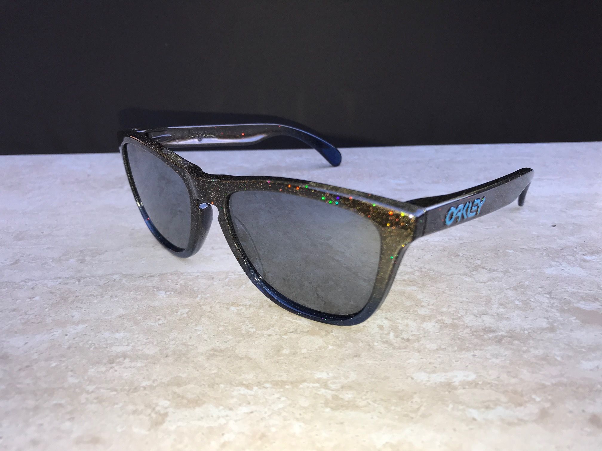 Metallic Blue Fade w/Black