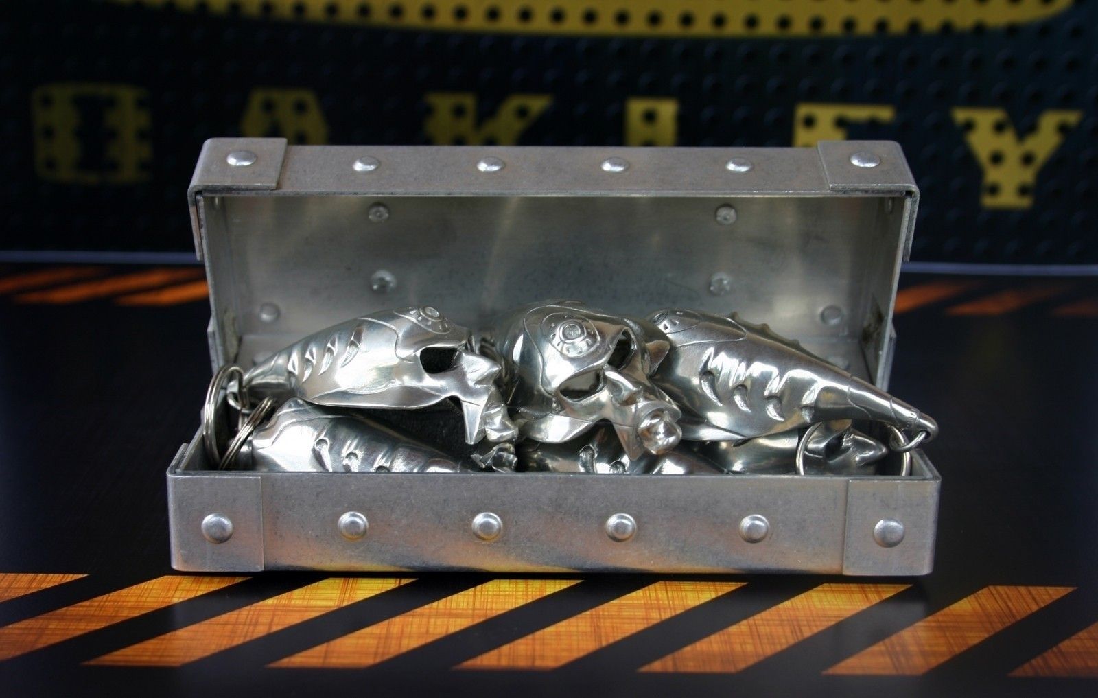 Oakley Bob keychain in vault