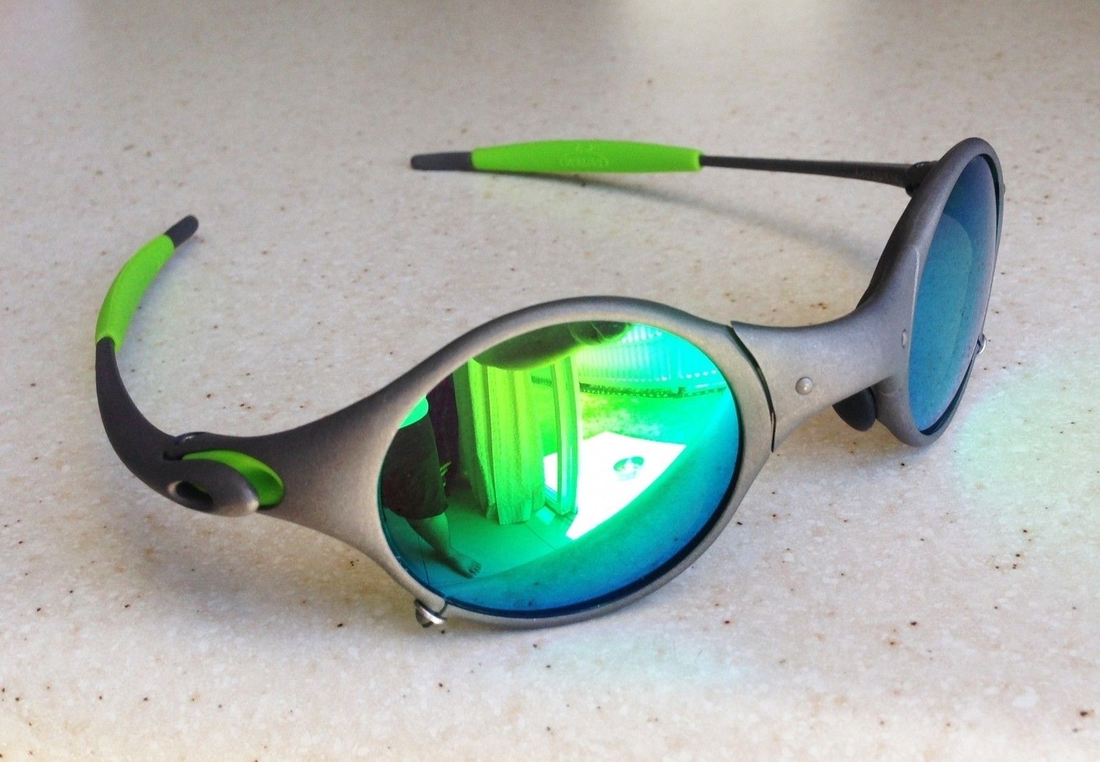 OAKLEY MARS / X-METAL - ESMERALDINE POLARIZED LENSES