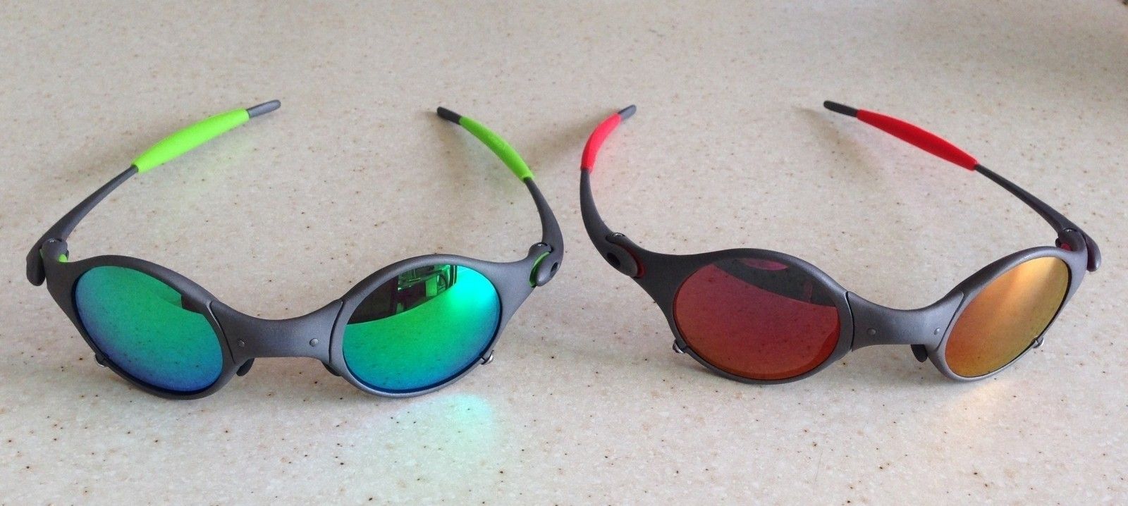 OAKLEY MARS / X-METAL - ESMERALDINE & RUBY POLARIZED LENSES