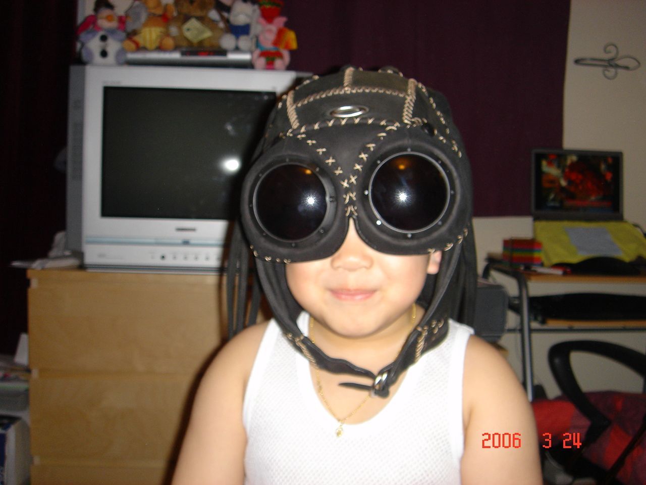 Oakley Medusa w/ my son when he waas just 4.