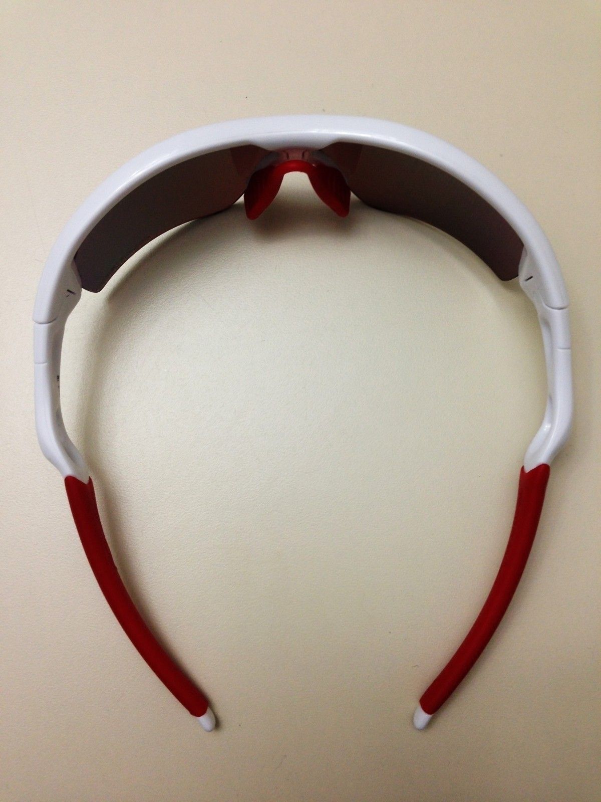 OAKLEY RADAR PATH / POLISHED WHITE - POLARIZED 00 RED IRIDIUM LENS