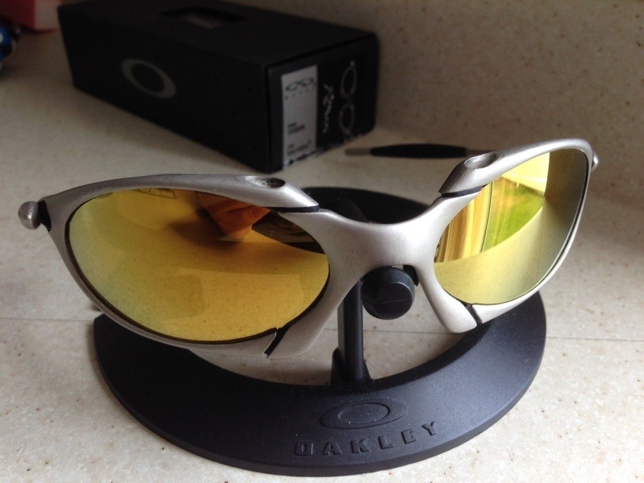 OAKLEY ROMEO 1 / TITANIUM /24K POLARIZED