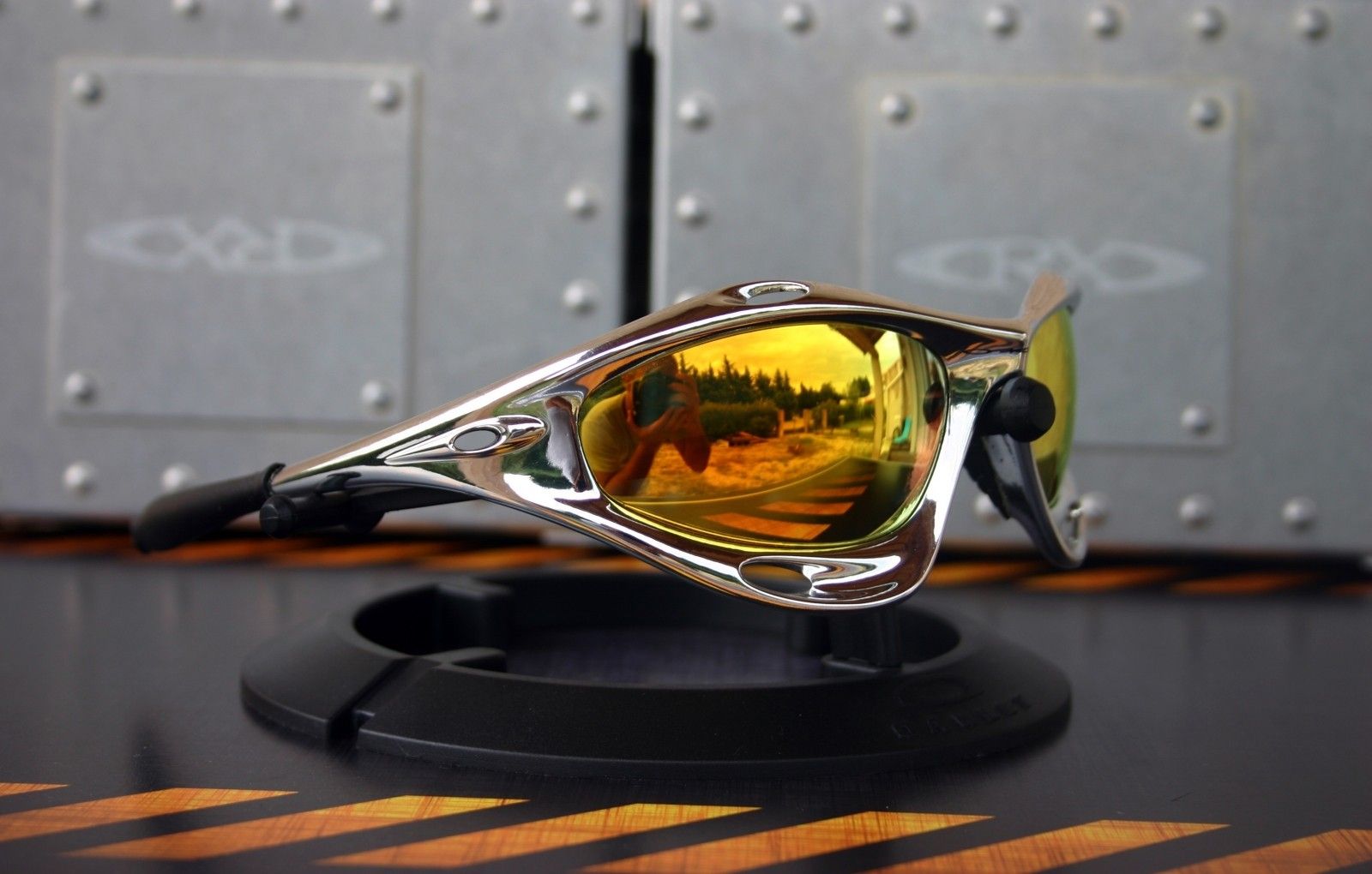 Racing jacket Chrome + Fire iridium