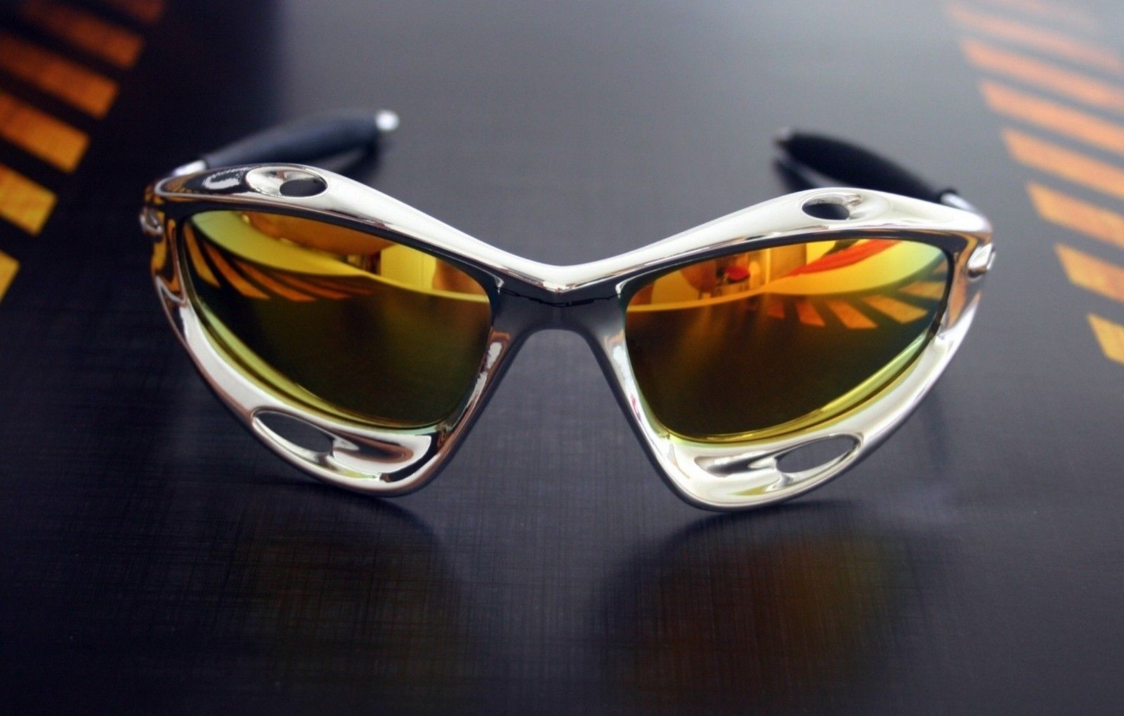 Racing jacket Chrome + Fire iridium