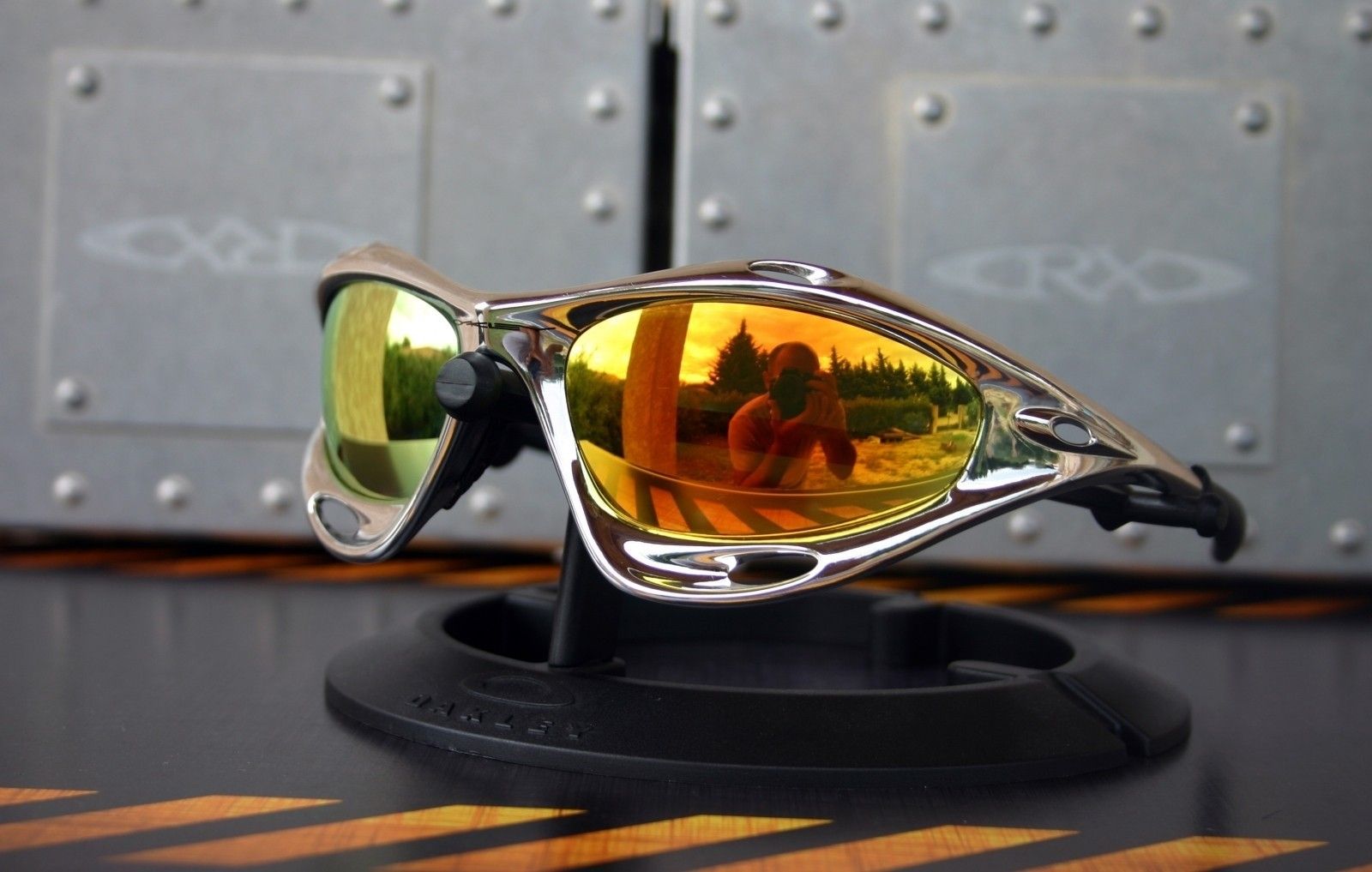 Racing jacket Chrome + Fire iridium