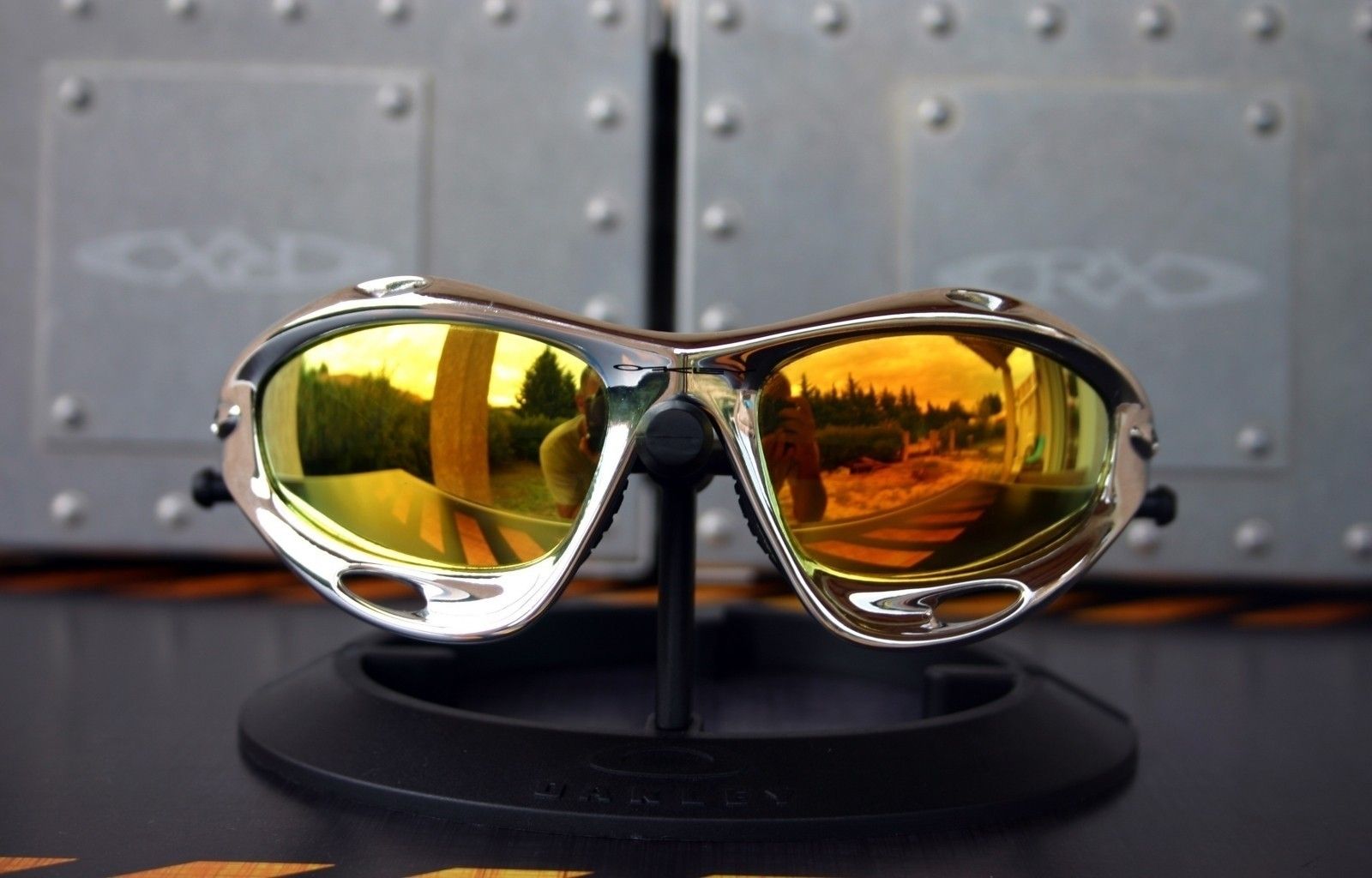 Racing jacket Chrome + Fire iridium