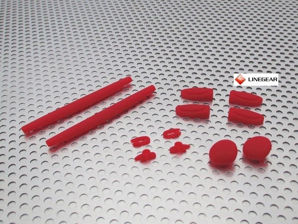Romeo 1 replacement Rubbers Set - Red