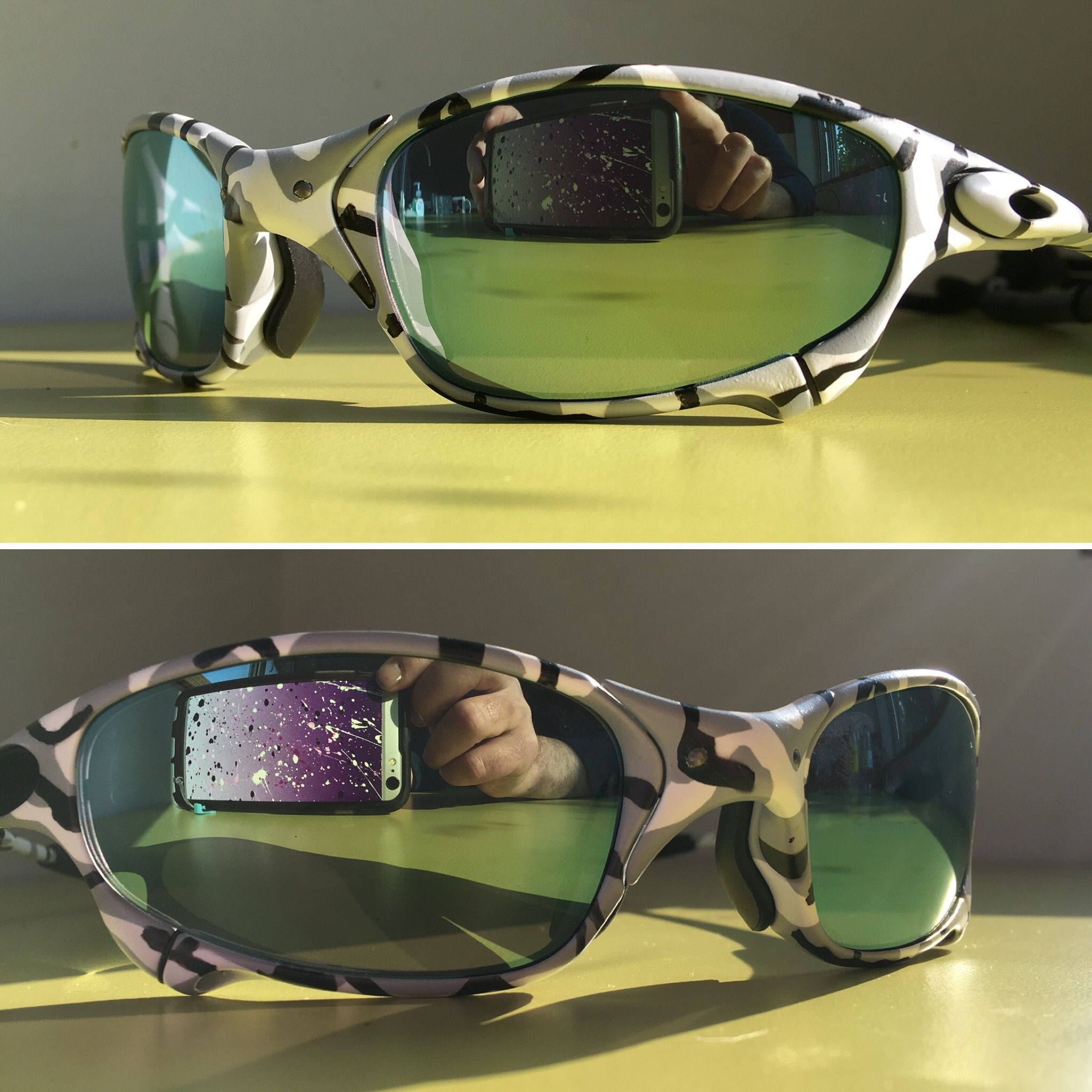 Snow Camo Juliet Emerald Iridium