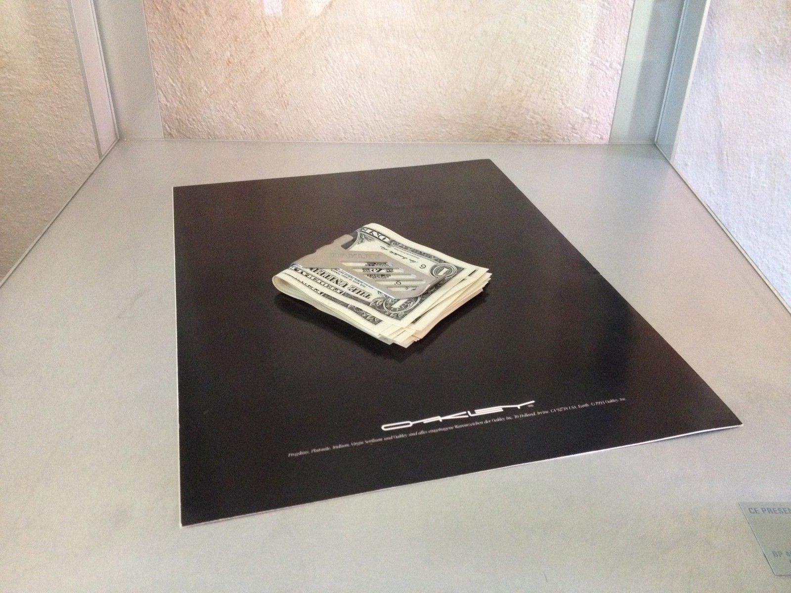 stainless steel money clip